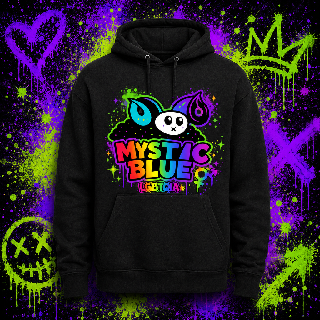Mystic Blue Pride Hoodie