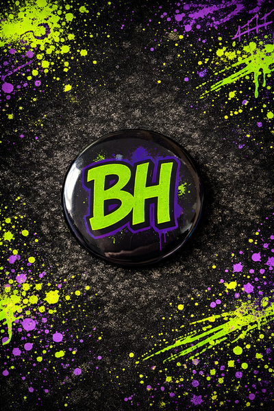 Bordesley Hollow Logo Pin Badge