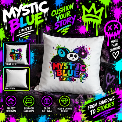 Mystic Blue Pride Cushion